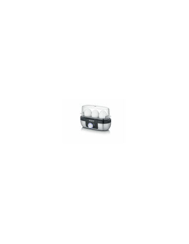 Severin EK 3163 3 huevos Negro, Acero inoxidable, Transparente