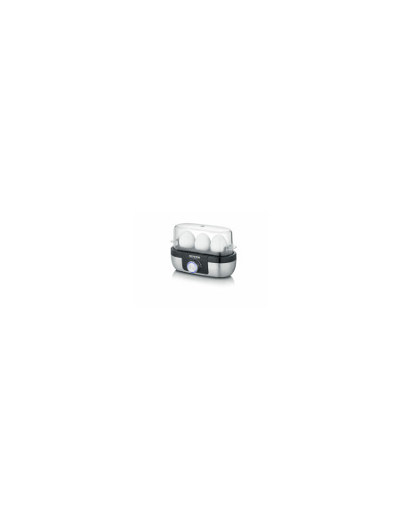 Severin EK 3163 3 huevos Negro, Acero inoxidable, Transparente