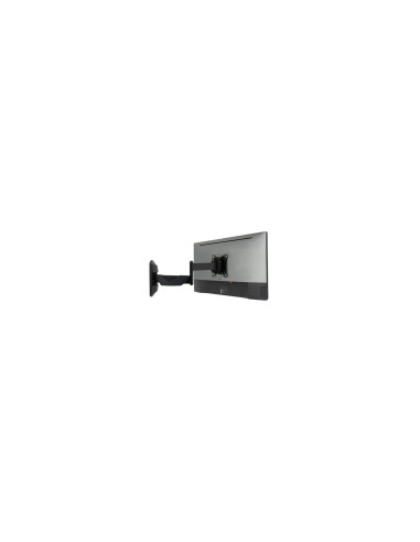 Lindy 40714 soporte para monitor 66 cm (26") Pared Negro
