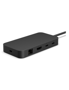 Microsoft Surface USB4 Dock Alámbrico Negro