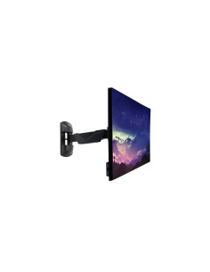 Lindy 40713 soporte para monitor 66 cm (26") Pared Negro