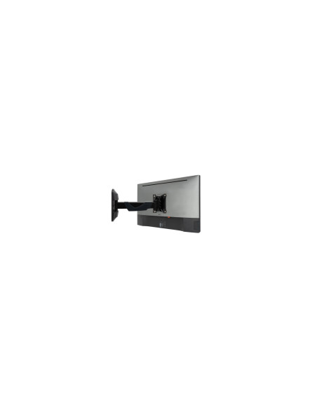 Lindy 40713 soporte para monitor 66 cm (26") Pared Negro