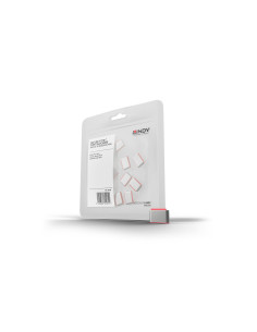 Lindy 40437 bloqueador de puerto USB Tipo C Rosa 10 pieza(s)