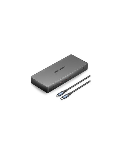 Vention TPWH0 base de conexión para disco duro Gris
