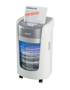 Leitz IQ OptiMax Home Office 225 triturador de papel Microcorte 58 dB