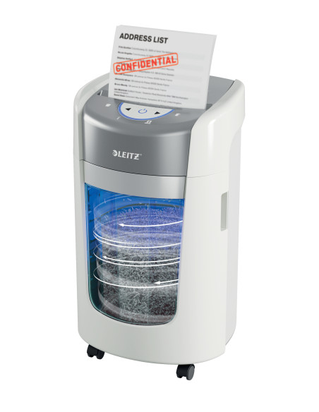 Leitz IQ OptiMax Home Office 225 triturador de papel Microcorte 58 dB