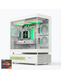 ORDENADOR GAMING N90 WHITE RGB R7 9800X3D/32GB DDR5/SSD2TB NVME/WIFI/R.LIQ/1050W