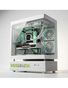ORDENADOR GAMING N90 WHITE RGB R7 9800X3D/32GB DDR5/SSD2TB NVME/WIFI/R.LIQ/1050W 2