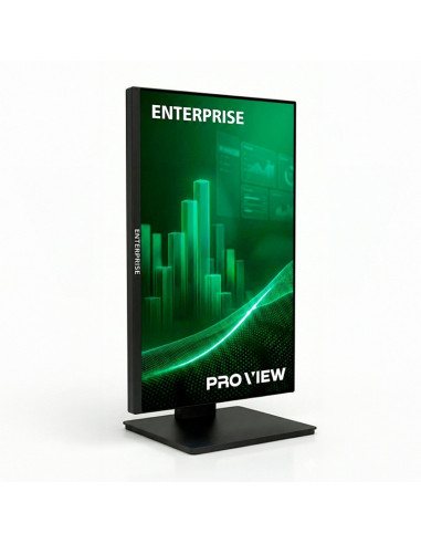MONITOR ENTERPRISE PRO-VIEW 24 IPS FHD 120HZ VGA + HDMI + DISPLAYPORT ERGONOMICO MULTIMEDIA VESA ULTRA THIN BORDER FREE 3YR GAR