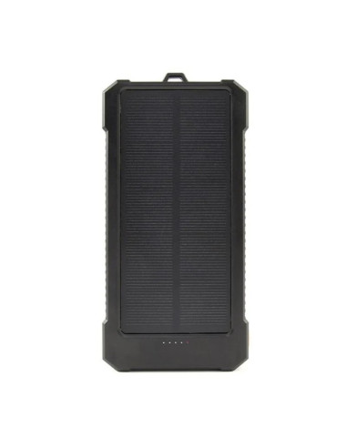 POWERBANK GEMBIRD SOLAR 10000MAH USB-C BLACK