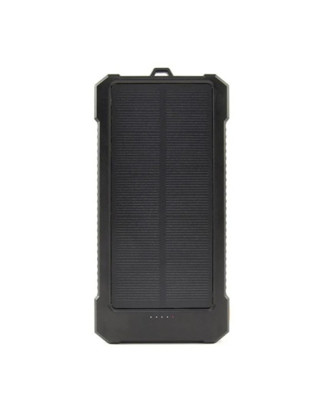 POWERBANK GEMBIRD SOLAR 10000MAH USB-C BLACK