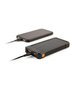 POWERBANK GEMBIRD SOLAR 10000MAH USB-C BLACK 2