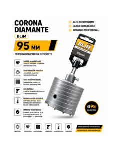 CORONA DIAMANTE 95 MM BLIM