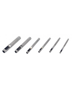 JUEGO 5 PCS SACABOCADOS MADER