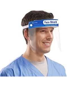 VISERA FACE SHIELD PROTECTORA FACIAL COMPLETA