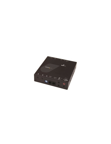 StarTech.com ST12MHDLAN4R extensor audio video Receptor AV Negro