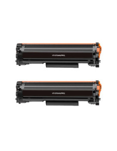 PACK 2 CARTUCHOS DE TONER GENERICOS HP CF244A REEMPLAZA 44A