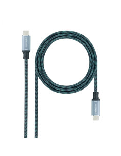 Nanocable Cable USB 3.1 Gen2 10Gbps 5A, 4K/60Hz, USB-C/M-USB-C/M,