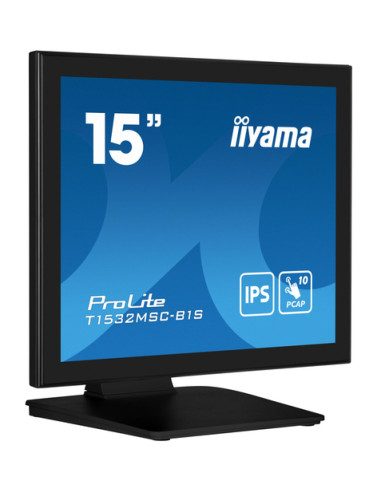 iiyama ProLite T1532MSC-B1S pantalla para PC 38,1 cm (15") 1024 x 768