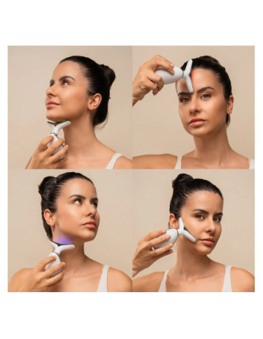 MASAJEADOR FACIAL ELECTRICO PARA CARA Y CUELLO 500mAh INNOVAGOODS