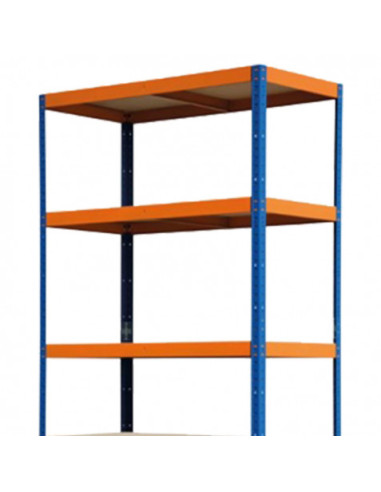 ESTANTERIA METALICA 5 BALDAS 180X100X40CM 175KGS BLIM