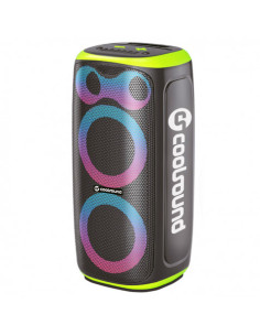 ALTAVOZ KARAOKE PORTATIL COOLSOUND BLAST PUMP 2X6.5\" 350W VERDE