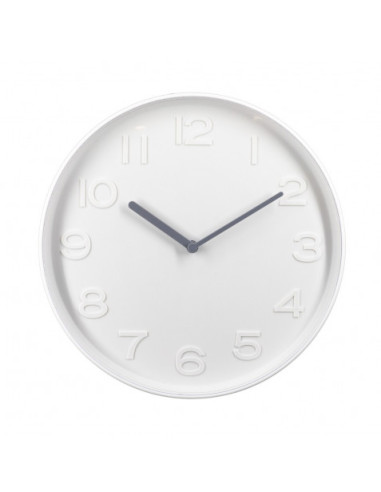 RELOJ DE PARED ALBA BLANCO 25
