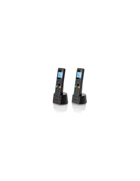 Motorola DOT202 Twin Teléfono DECT Identificador de llamadas Negro