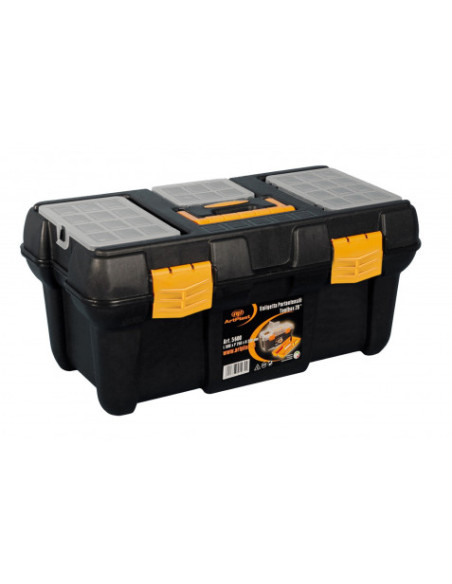 CAJA DE HERRAMIENTAS POLIPROPILENO 20\" CON 3 ORGANIZADORES ARTPLAST