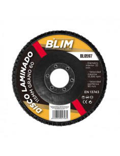 DISCO LAMINADO 115MM GRANO 60 BLIM