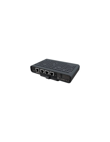 Mikrotik hAP be lite router inalámbrico Ethernet Doble banda (2,4 GHz / 5 GHz) Negro