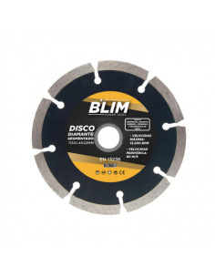DISCO DIAMANTE SEGMENTADO 115X1.4X22MM BLIM