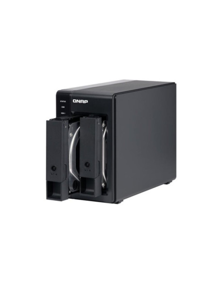 UNIDAD EXTERNA QNAP 2 HDD 3.5-2.5 TR-002 USB-C