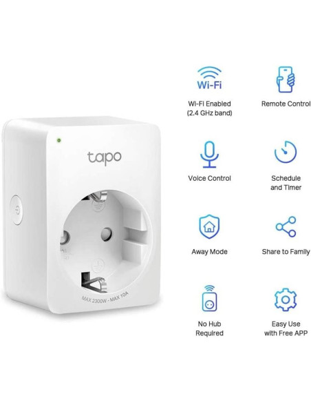 ENCHUFE INTELIGENTE TP-LINK TAPO P100