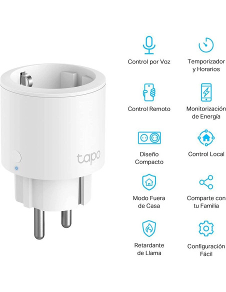 ENCHUFE INTELIGENTE TP-LINK TAPO P115 WIFI