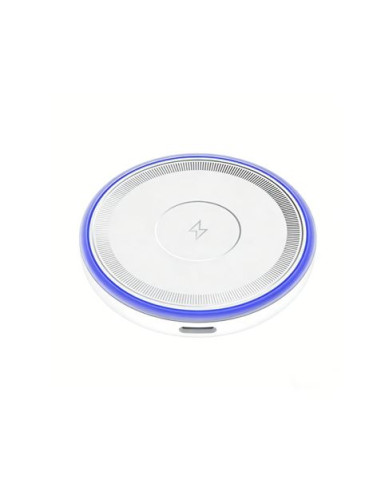 CARGADOR INALAMBRICO 15W CON LED AZUL CX042 XO