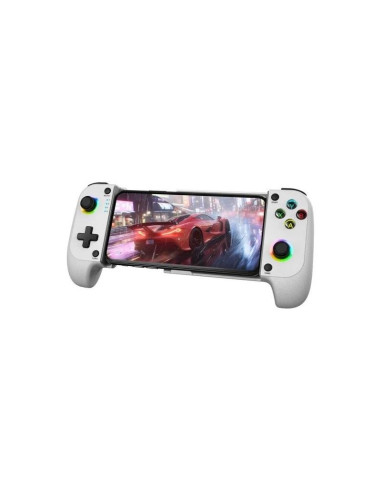 MANDO MARS GAMING GAMEPAD PARA SMARTPHONE WIRELESS RGB WHITE