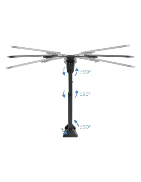 SOPORTE TV MONITOR TOOQ 23-55 30KG INCLINABLE/GIRATORIO