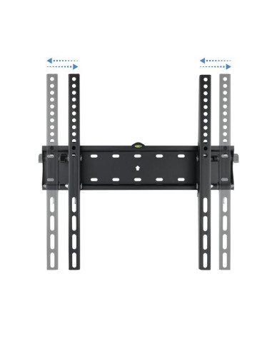 SOPORTE PARED TV/MONITOR TOOQ 32-55 40KG INCLINABLE BLACK