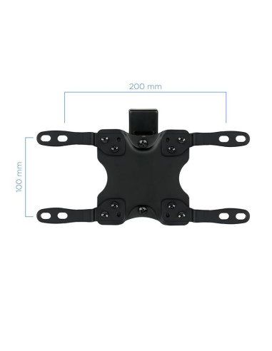 SOPORTE TV MONITOR TOOQ 13-42 GIRATORIO/INCLINABLE 20KG MAX
