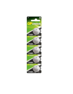 PACK 5 PILAS CR2450 3V GP BATTERIES