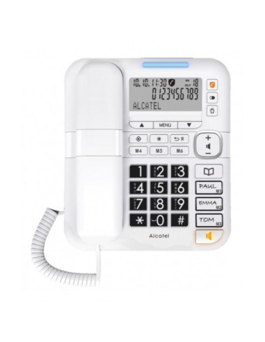 TELEFONO TMAX70 SOBREMESA PARA PERSONAS MAYORES BLANCO ALCATEL