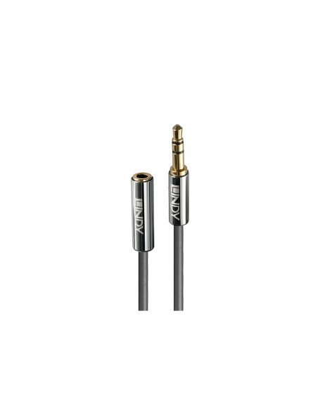 Lindy 35327 cable de audio 1 m 3,5mm Antracita
