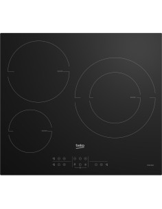 Beko HIIS63206M hobs Negro Integrado 58 cm Con placa de inducción 3