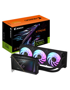 GIGABYTE AORUS GeForce RTX 5080 XTREME WATERFORCE 16G Tarjeta Gráfica