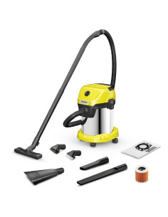 Kärcher WD 3 S V-17/4/20 17 L Aspiradora de tambor Seca y húmeda 1000 W Bolsa para el polvo