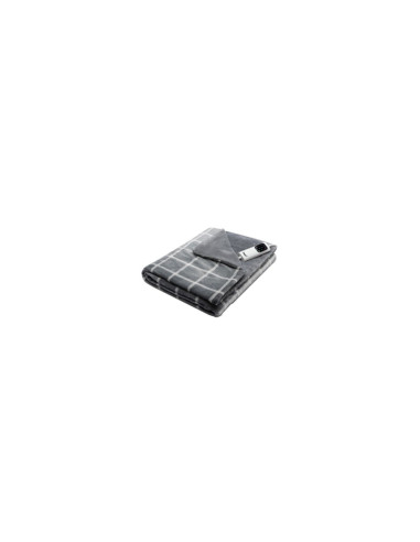 Daga 16874 manta eléctrica y almohadilla 150 W Gris, Blanco Tela, Terciopelo