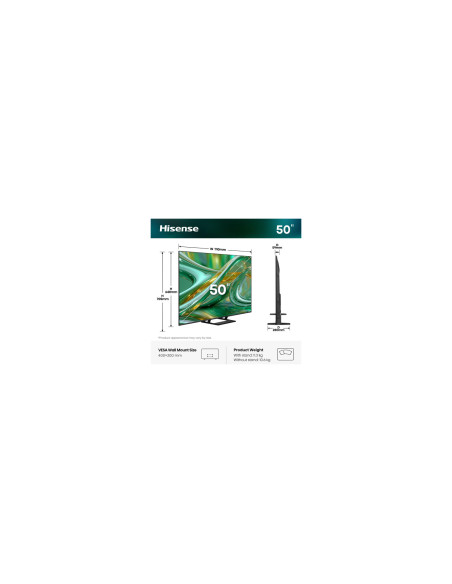 Hisense 50E8S 127 cm (50") 4K Ultra HD Smart TV Wifi Negro