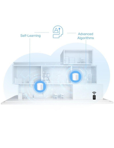 WIRELESS REPEATER TP-LINK AX1500 HOME MESH PACK 3 DECO X10