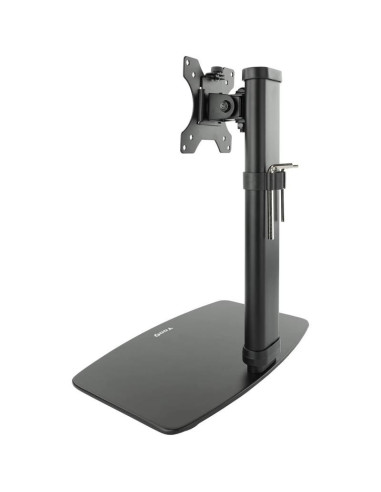 SOPORTE DE MESA TV MONITOR TOOQ REG.ALTURA GIR. INCL. 17-27 BLACK